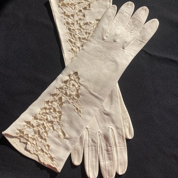 VTG Leather Gloves Italian Leather by Anticoli - Picture 16 of 16